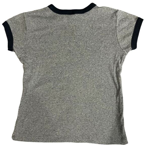 Jack Daniels Gray Cotton T-Shirt Gray Size L - Picture 4 of 4